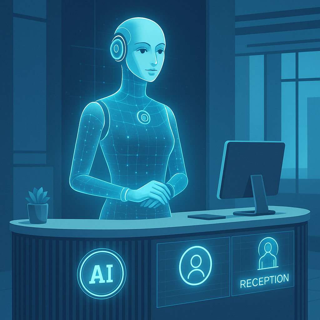 AI Receptionist App screenshot