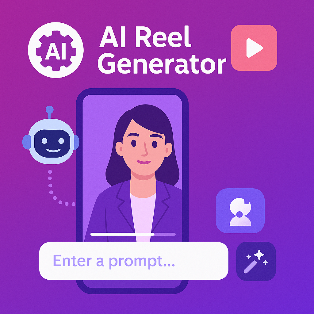AI Reel Generator App screenshot