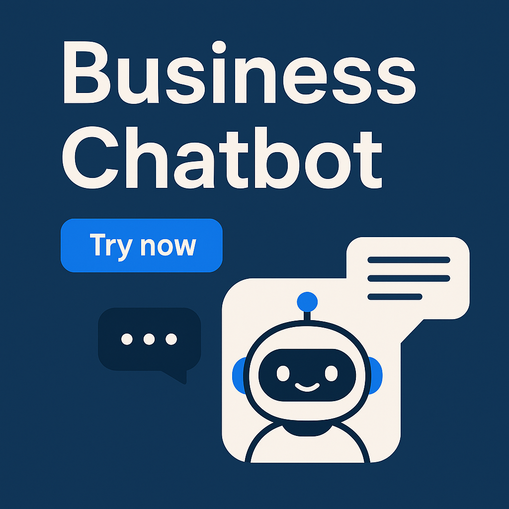 Business Chatbot App screenshot